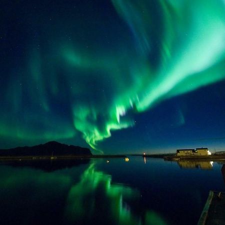 Midnight Sun View Lofoten Leknes Buitenkant foto