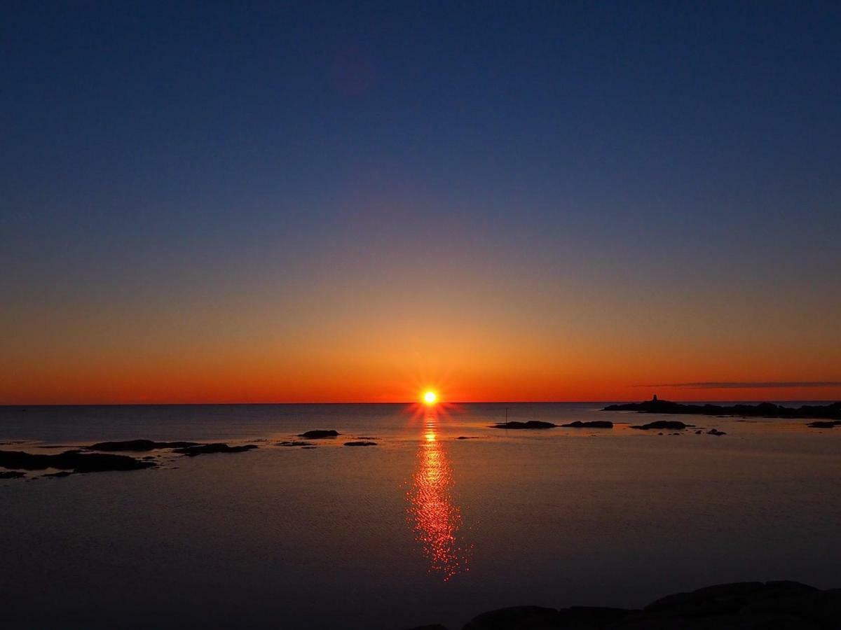 Midnight Sun View Lofoten Leknes Buitenkant foto