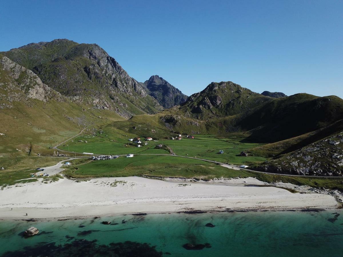 Midnight Sun View Lofoten Leknes Buitenkant foto