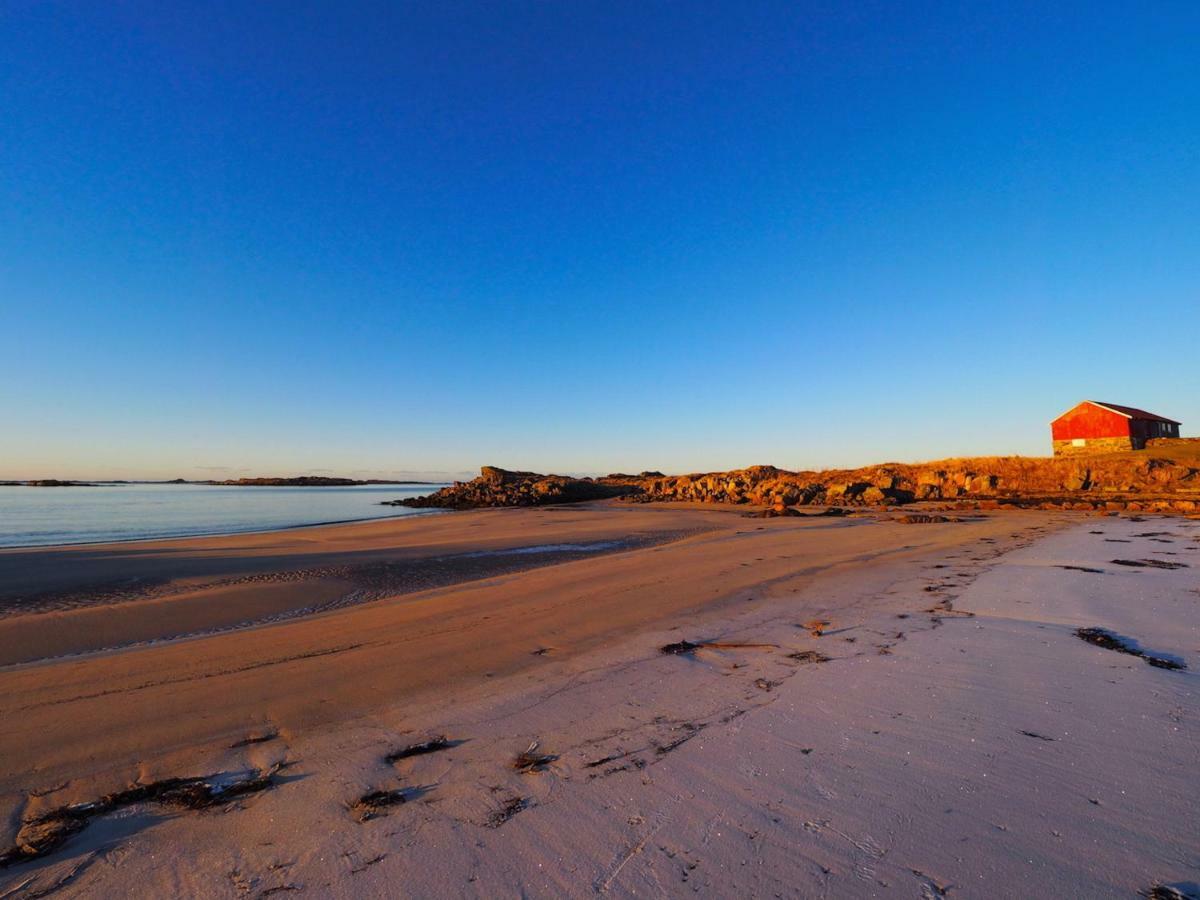 Midnight Sun View Lofoten Leknes Buitenkant foto