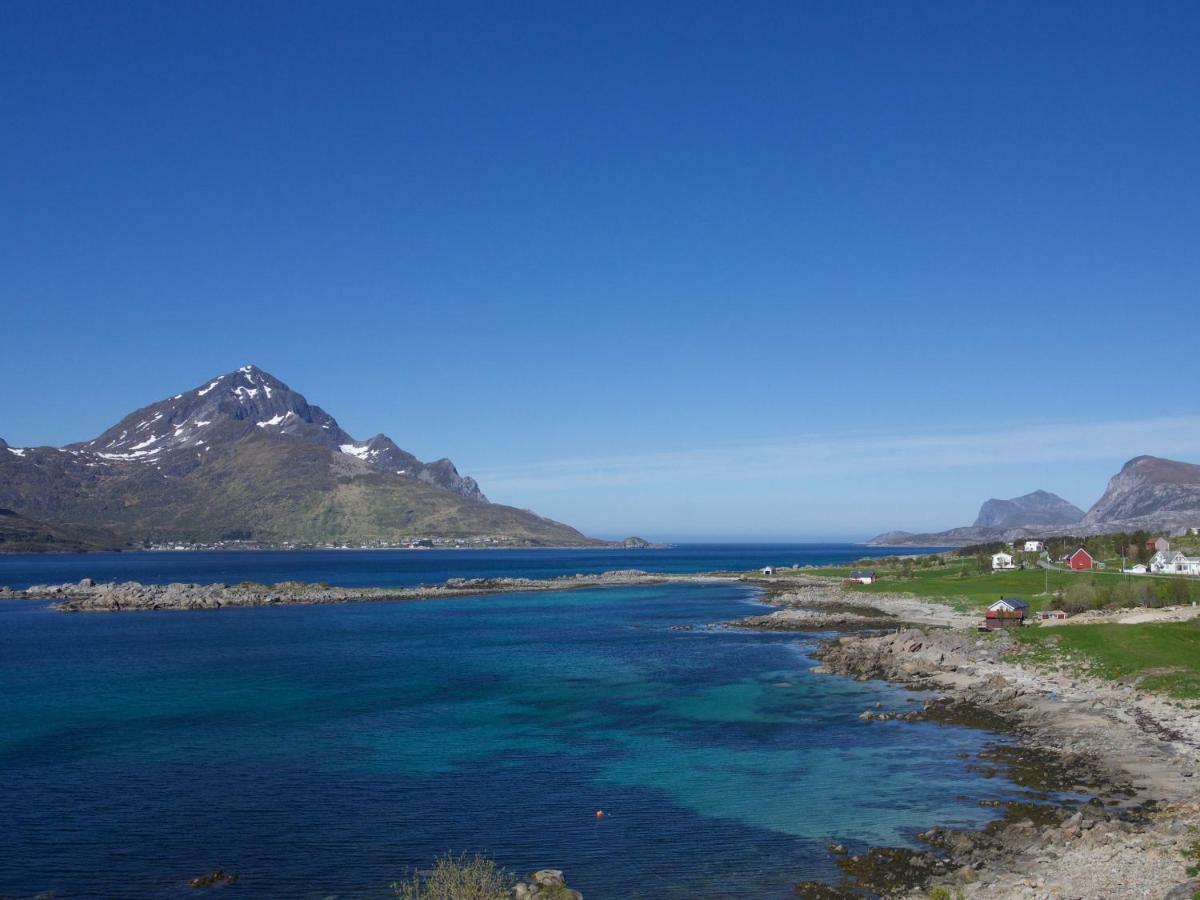 Midnight Sun View Lofoten Leknes Buitenkant foto