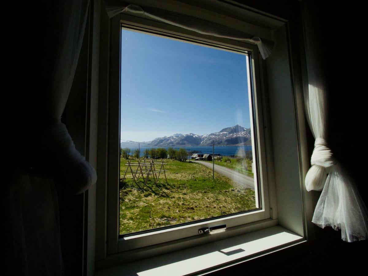 Midnight Sun View Lofoten Leknes Buitenkant foto
