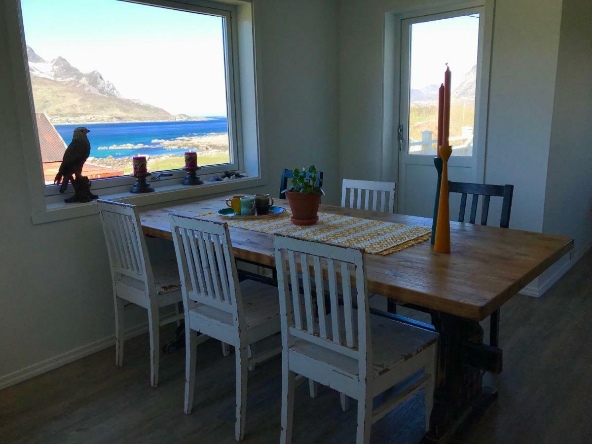 Midnight Sun View Lofoten Leknes Buitenkant foto